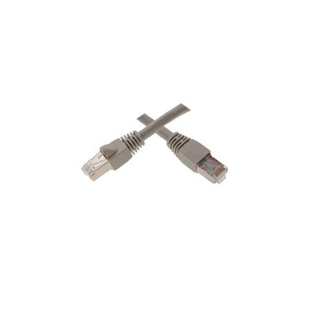 Cable Wholesale Shielded Cat6 Gray Ethernet Patch Cable, F/UTP, Snagless/Molded Boot, POE Compliant, 10 foot 10X8-52110